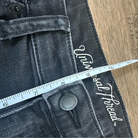 Universal Thread Mid-Rise Skinny Jeans, Women’s Black Denim, Size 10/30 SHORT - Picture 10 of 11